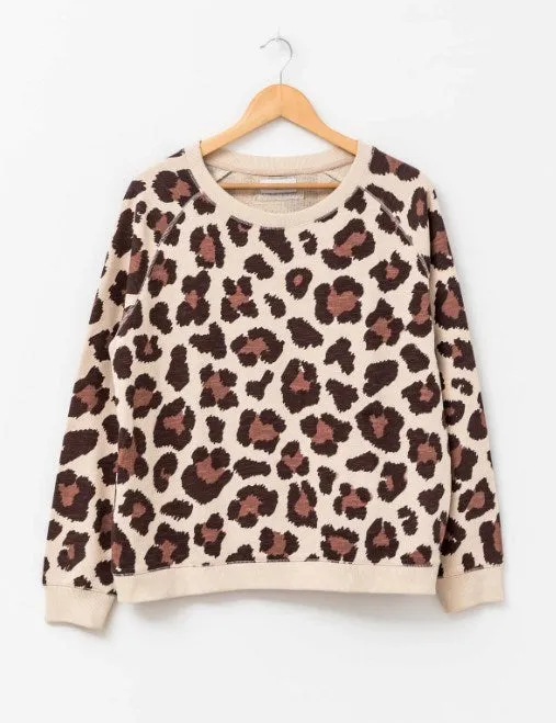 Stella + Gemma Sweater Leopard Print