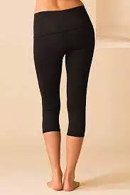 Teeki Black Hot Pant Capri