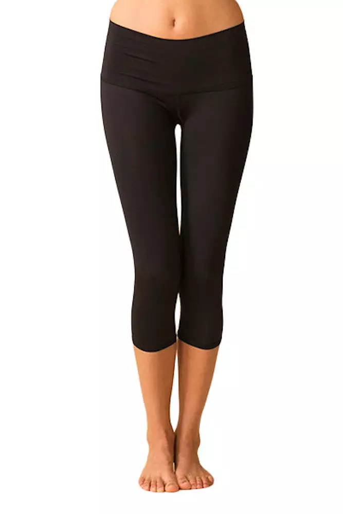 Teeki Black Hot Pant Capri