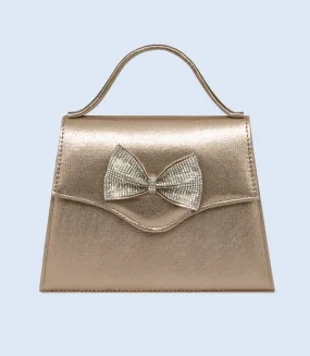 WB2616-DULL GOLD-Women Trendy Bag