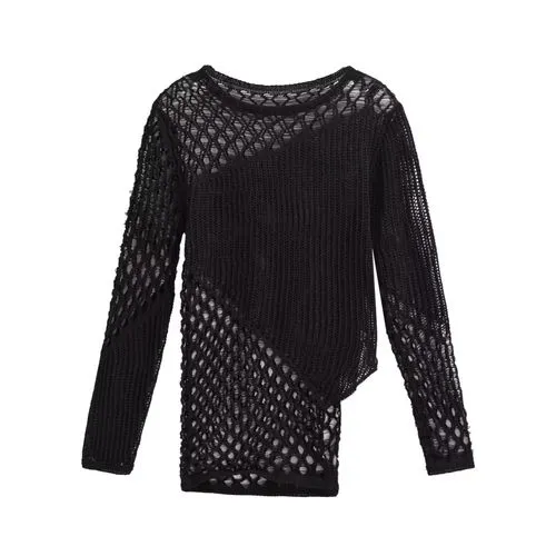 Women's Knitwear Long Sleeve Sweaters & Cardigans Streetwear Solid Color