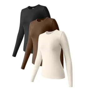 Women's T-shirt Long Sleeve Sweaters & Cardigans Casual Streetwear Solid Color