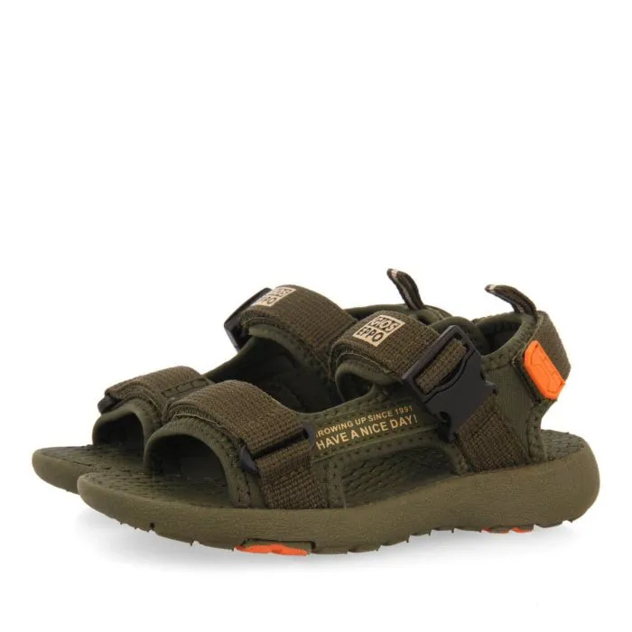 Yaviza boys khaki sports sandals