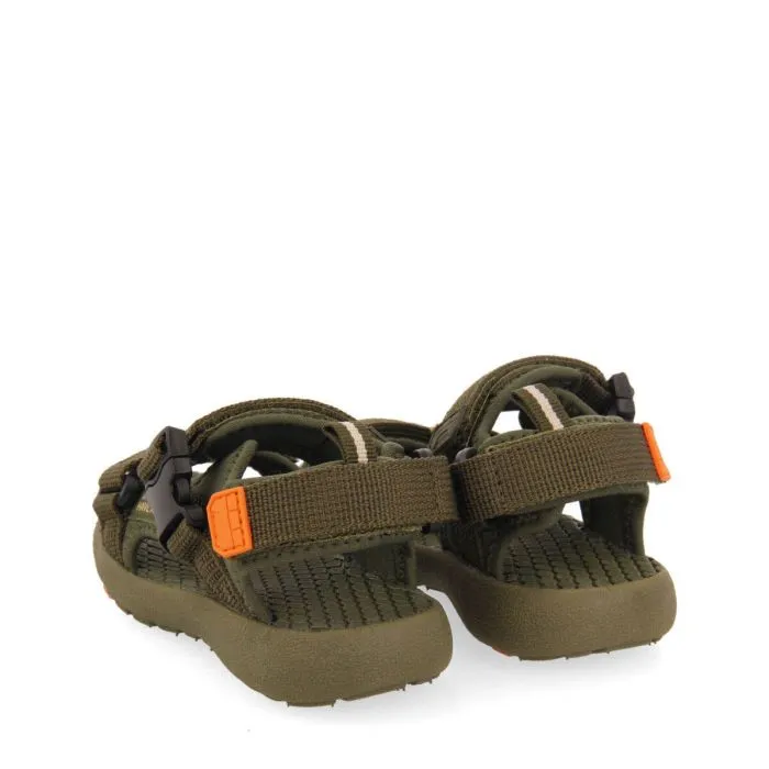 Yaviza boys khaki sports sandals