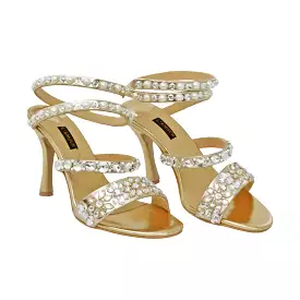 ZOE-HEELS GOLD